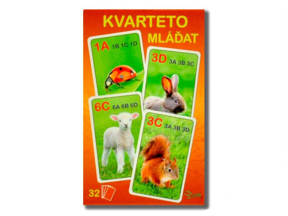 Kvarteto mláďatá 32 ks