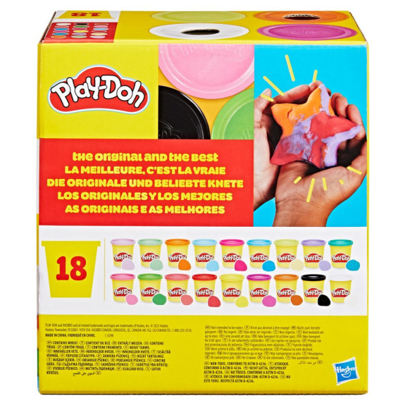 Play-Doh 18 ks kelímkov, veľké balenie