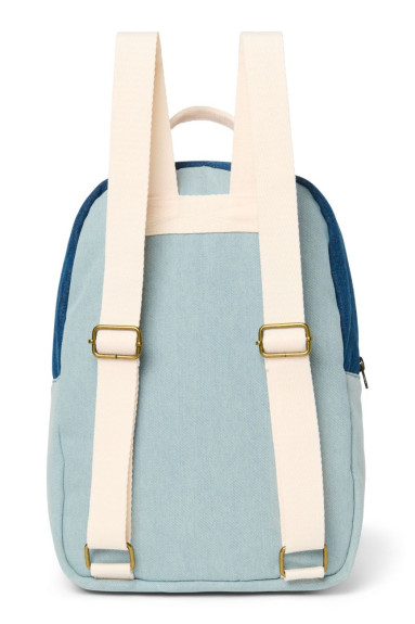 Patchwork Midi Backpack- batôžtek Denim Studio Noos