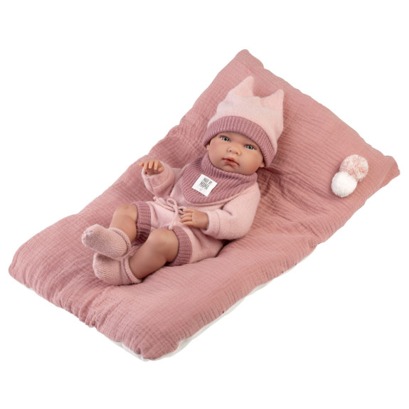 Obleček pre bábiku bábätko New Born veľkosti 40-42 cm s doplnkami Llorens
