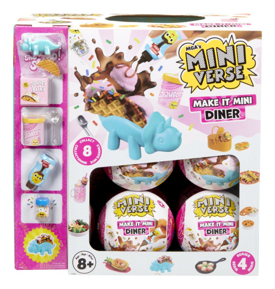 MGA's Miniverse Mini Food Občerstvenie séria 4A