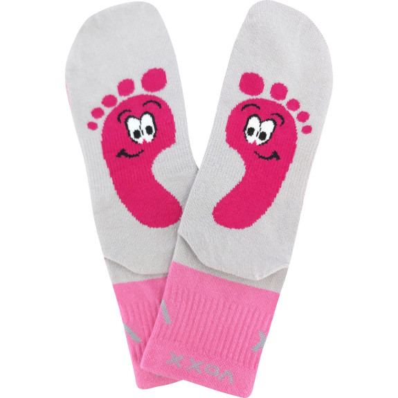 Ponožky detské anatomicky tvarované Barefootik dievčenské mix B (3 páry)