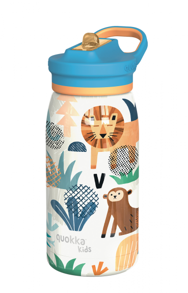 Nerezová termofľaša s náustkom Pop Kids 445 ml Quokka