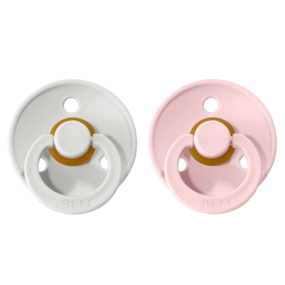 Cumlíky kaučuk 2 ks 0-6 mesiacov Colour Bibs
