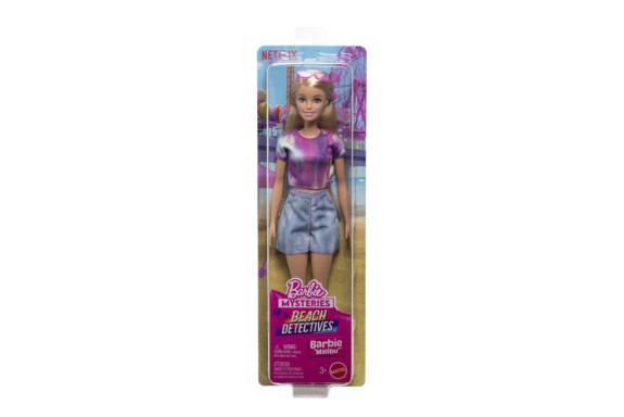 Barbie bábika Malibu Batikované pohoda