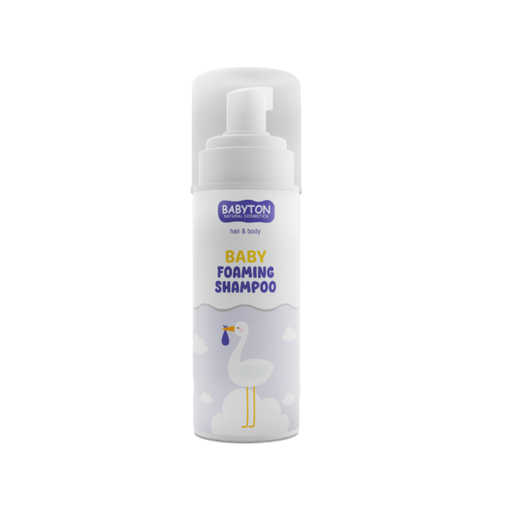 Prírodný penový šampón Baby 150 ml Babyton