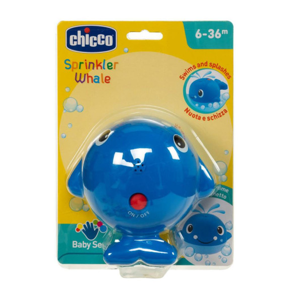 Fontánka veľryba do kúpeľa 6 m+ Chicco
