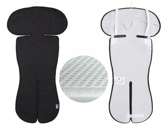 Vložka do autosedačky 9-36 kg merino 3D Kaarsgaren