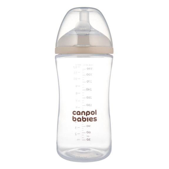 Fľaša antikoliková Natural Shape 330 ml Canpol babies