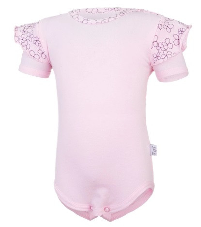 Body tenké Tlač krátky rukáv Outlast® UV 50+ Ružové baby