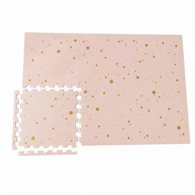 Penová hracia podložka Pink and Gold Confetti Nido Nido
