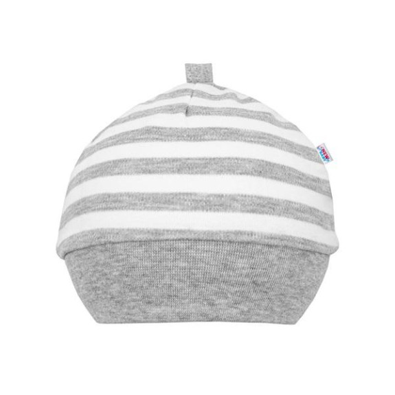 Dojčenská bavlnená čiapočka New Baby Zebra exclusive