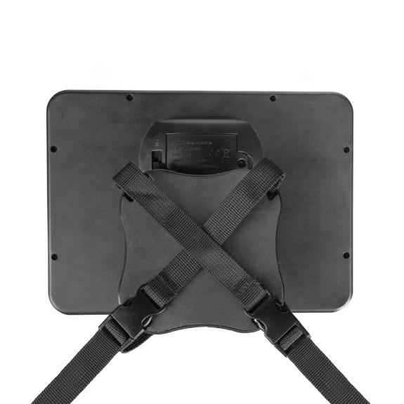 Zrkadlo s LED osvetlením Deluxe, Black