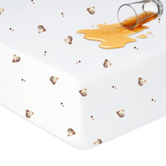 Nepremokavé prestieradlo jersey Print 70 x 140 cm Babymatex