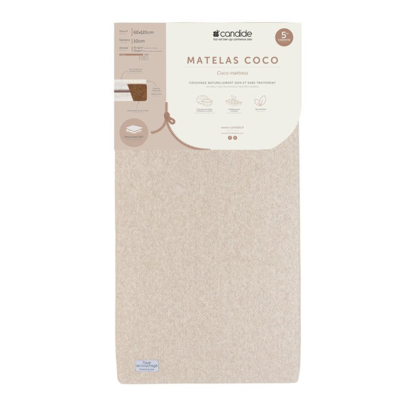 Matrac Coco 60 x 120 x 10 cm Candide
