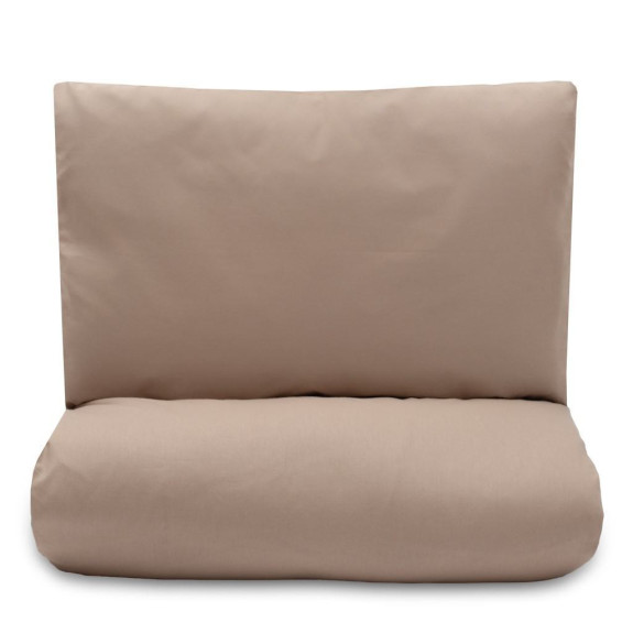 Bavlnený set do postieľky s výplňou 90 x 120 cm cappuccino New Baby