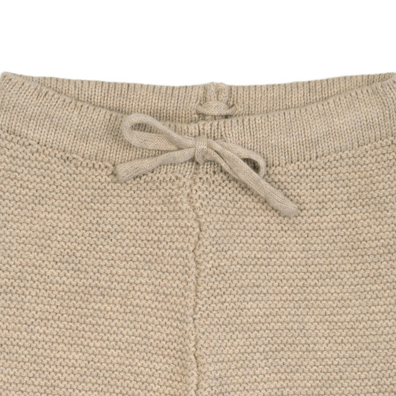Pletené tepláčky Merino Beige Lodger