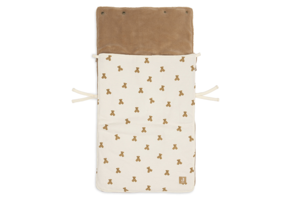 Fusak do autosedačky Mini Teddy Bear Waffle Jollein