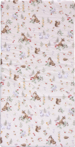 Molitanový matrac do postieľky farebný 120 x 60 x 5,2 cm Scarlett
