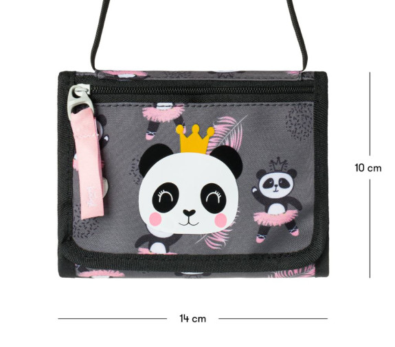 Peňaženka na krk Panda Baagl