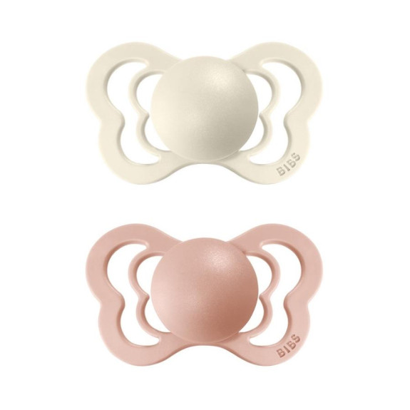 Bibs cumlíky silikón ortodonické 2 ks Couture 0 - 6 mesiacov