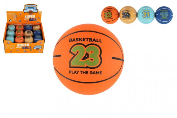 Loptička extrémne skákacia basketbalová pena 6 cm