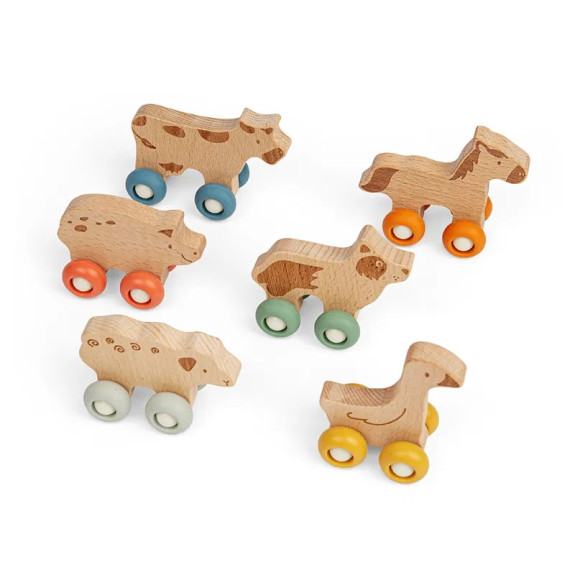 Domáce zvieratko na kolieskach Bigjigs Toys