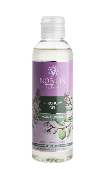 Sprchový gél Mäta a limetka 200 ml Nobilis Tilia