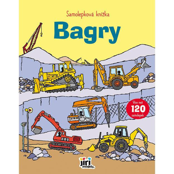 Samolepková knižka Bágre