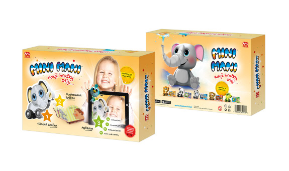 Interaktívny set minimani Slon