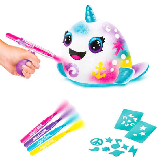 Airbrush Squish Pals Paint Can