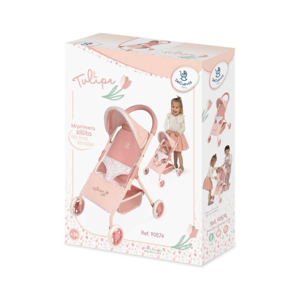 Športový kočík pre bábiky Tulipe 55 cm DeCuevas