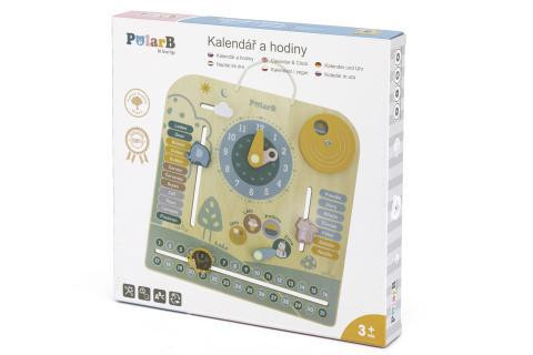 Drevený kalendár český jazyk Viga