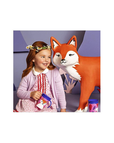 Munchkin - Juniorský hrnček WildLove 360 ° s uškami 177 ml