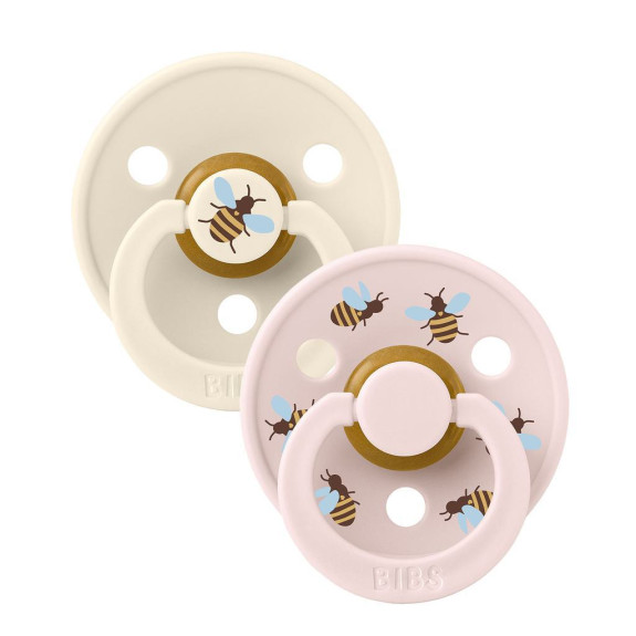 Colour Bumblebee cumlíky z prírodného kaučuku 2 ks 6 - 18 m Bibs