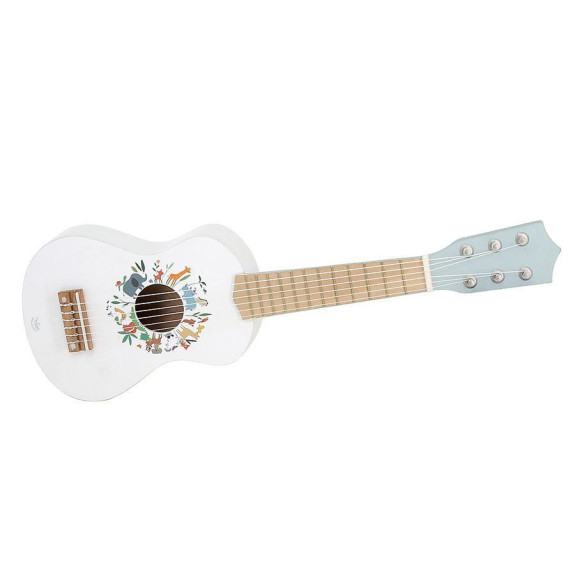 Drevená gitara Zvieratá sveta Sarah Betz Vilac