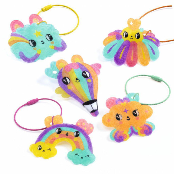 Djeco Umelecké prívesky Kawaii