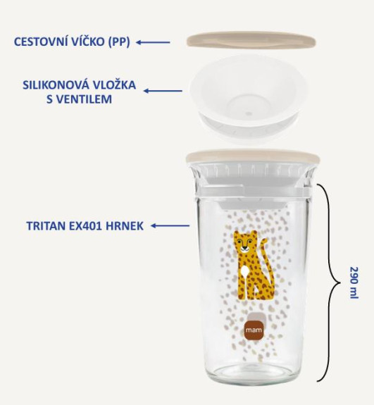 Hrnček Easy to drink 290 ml Mam