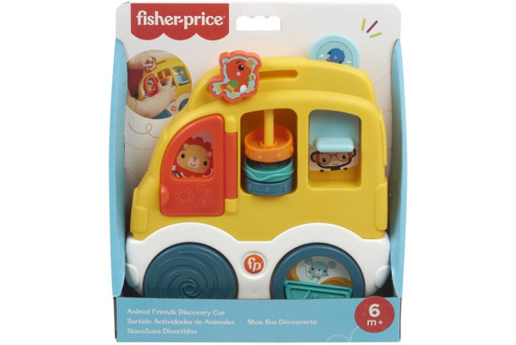 Objavujeme sa zvieratkami HXK32 Fisher Price