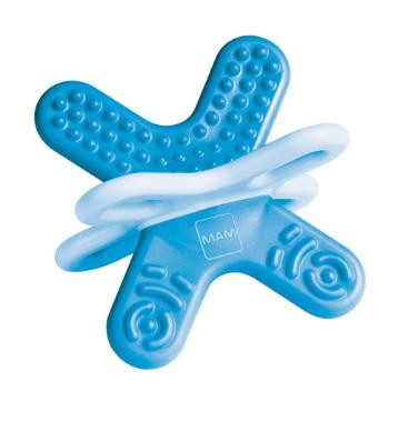 Hryzátko Bite & Relax Fáza 2 (zadné zúbky) so sterilizačným boxom MAM 4m+