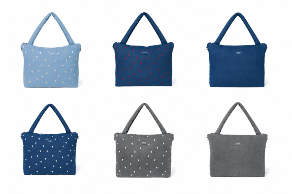 Denim Diaper Bag - prebaľovacia taška Studio Noos