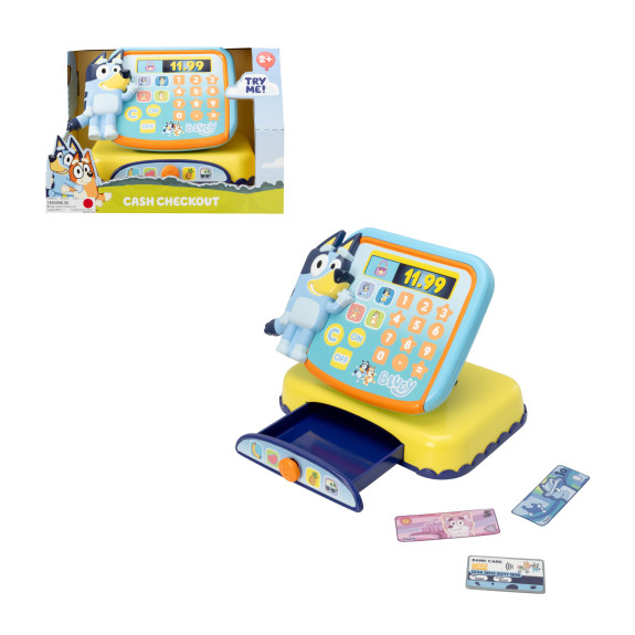 Pokladňa s efektmi 18 cm Bluey