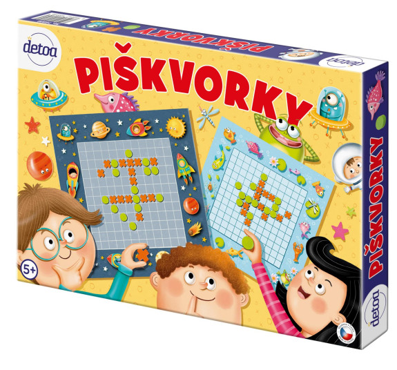 Piškvorky strategická spoločenská hra Detoa