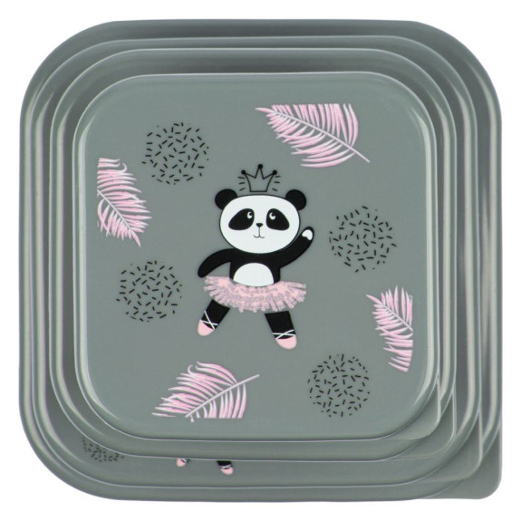 Box na desiatu 4 v 1 Panda Baagl