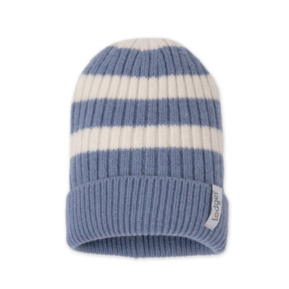 Čiapka Stripe Merino Stone Lodger