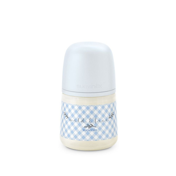 Fľaša dojčenská 150 ml fyziologická S Wild & Free Suavinex