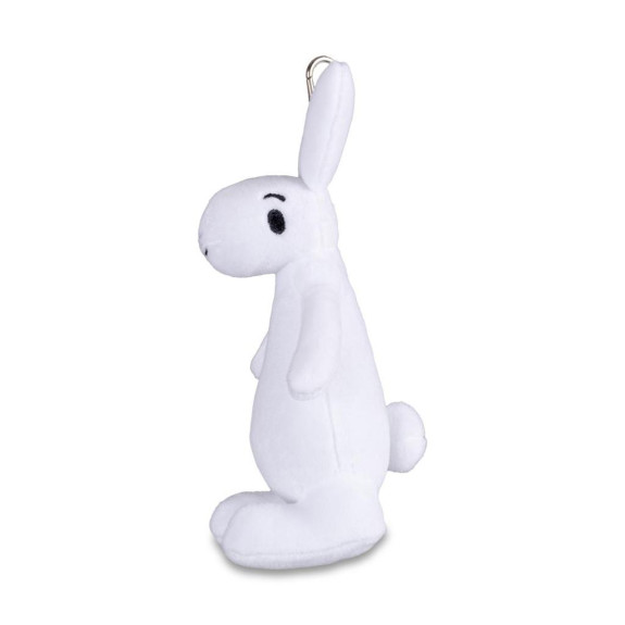 Plyšový prívesok na karabínke králik Bobek 17 cm