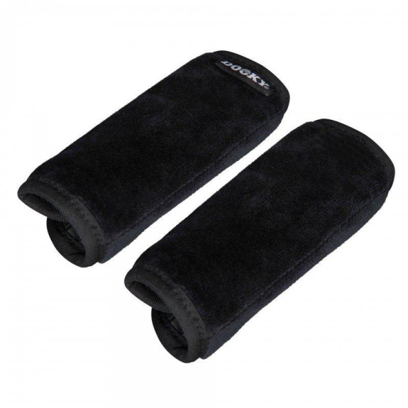Chránič pásu Seatbelt Pads Black 2 ks Dooky