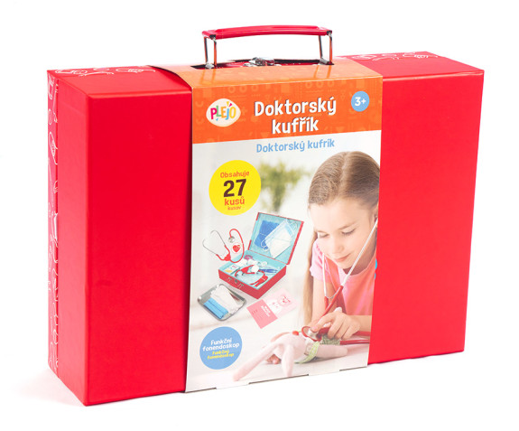 Veľký doktorandský kufrík 27 ks Plejo