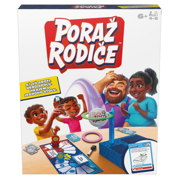 Poraz rodičov spoločenská hra Spin Master